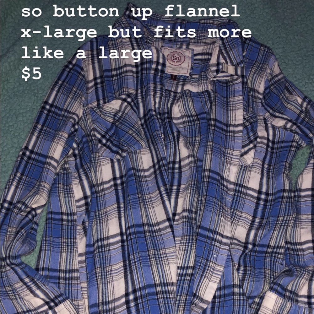 button up flannel